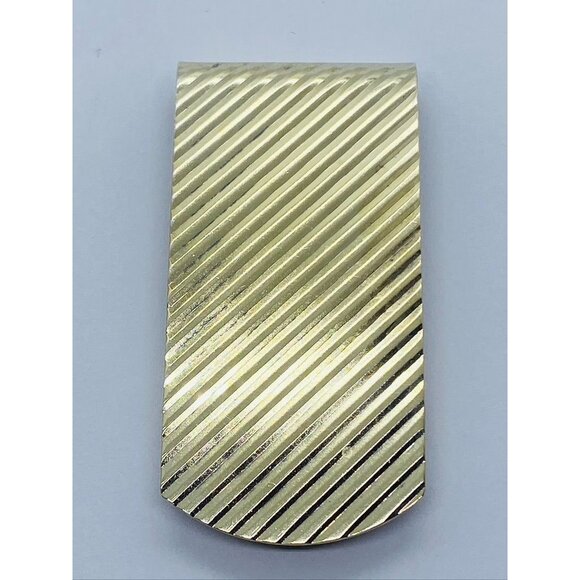 Tiffany & Co Sterling Silver 925 Money Clip (Gold washed) - Picture 1 of 7